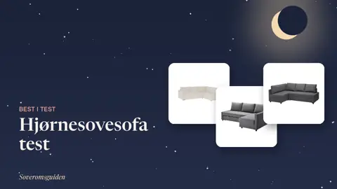 Hjørnesovesofa test