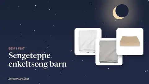Sengeteppe enkeltseng barn