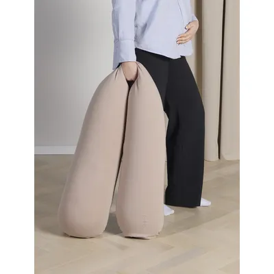 Beemoo CARE Snug gravidpute i sand beige med mikroperler