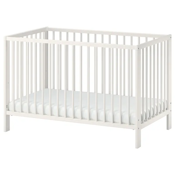 IKEA Gulliver sprinkelseng 60x120 cm, hvit