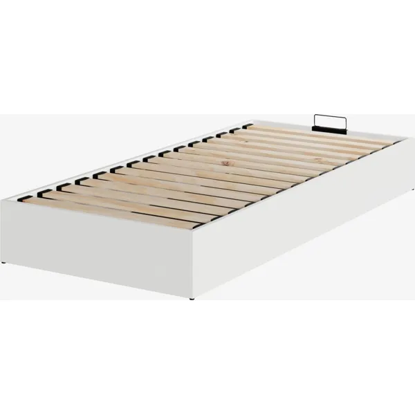 Seng med oppbevaring FOLDAGER 90x200 endelift
