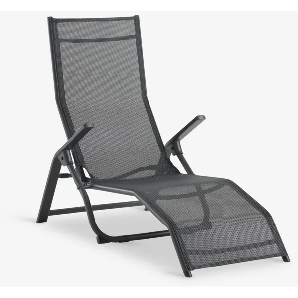 Liggestol LOMMA B63xL130 svart