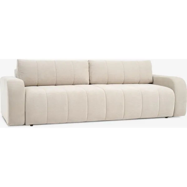 Sovesofa ORMSLEV 3-seter beige stoff