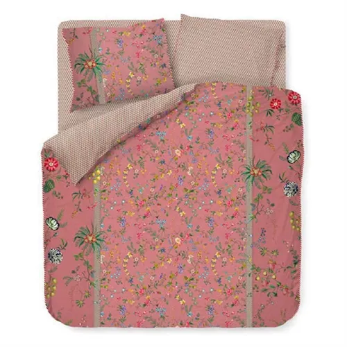 Pip Studio sengetøy med små rosa blomster