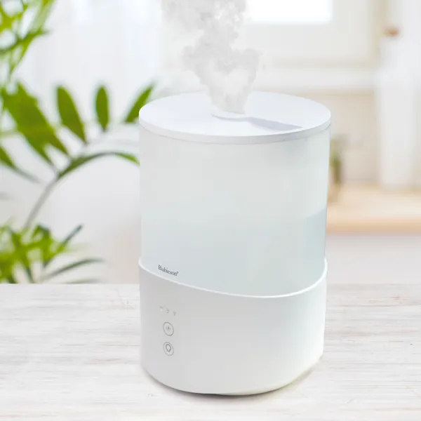 Rubicson luftfukter med timer og stemningsbelysning, 2,5 l