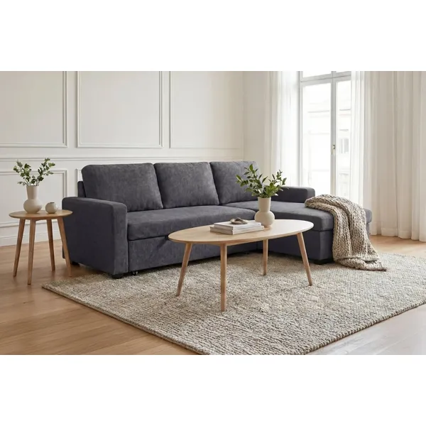 Evita sovesofa med vendbar sjeselong