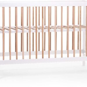 Childhome Krybbe, Hvit/Wood