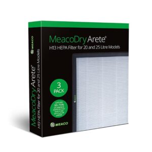 HEPA-filter Meaco Arete® One 20/25L (3 stk.)