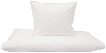 Junior sengetøy – 100×140 cm – Hvit – 100% Økologisk bomull – Dozy