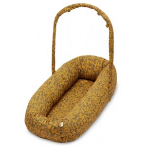 Konges Sløjd Babynest Winter Leaves Mustard