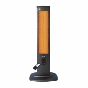 Stående terrassevarmer Opranic Thor 2.000W med fjernkontroll