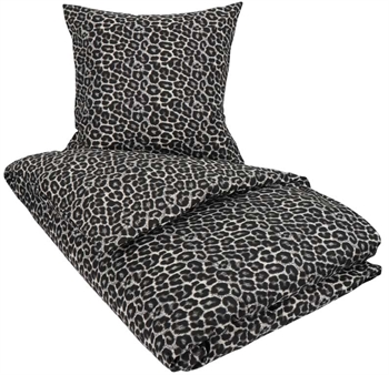 Dobbeldyne sengesett – 200×220 cm – 100% bomull – Leopardflekker​​​​​​​ – Borg Living