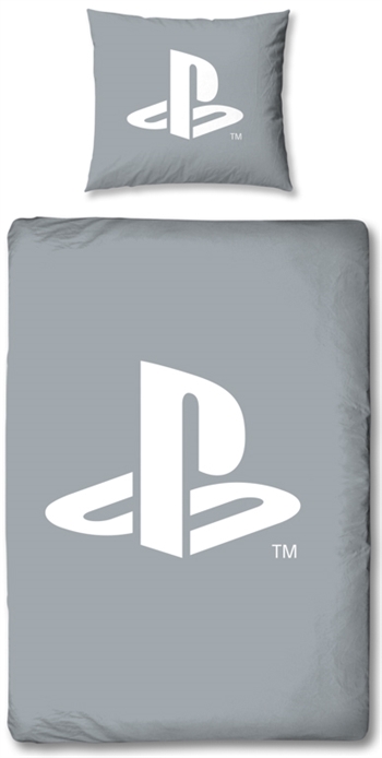 Playstation sengetøy – 140x200cm – PS 5 sengesett – 2 i 1 design – 100% bomull
