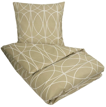 Sengetøy – 140×200 cm – Aganda Grønn – Microfiber sengesett