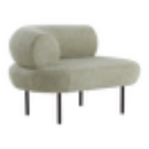BAYSHORE sofa 1-seter Mintgrønn