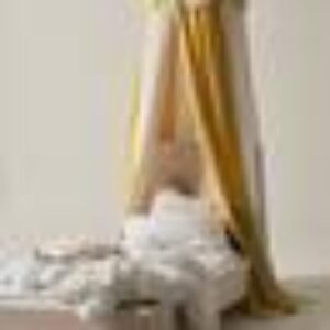 BLOCK sengehimmel White / yellow