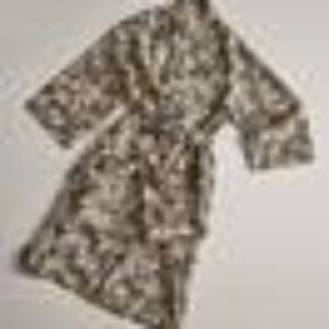 CARA kimono lang Mørk grønn