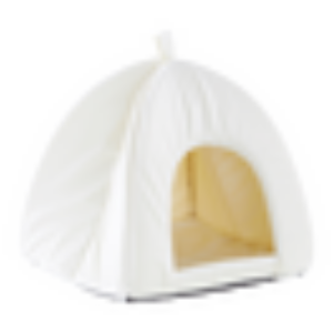 CHARLIE hundeseng/katteseng Naturhvit