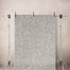 DALMA luggteppe 160x230 cm Beige/hvit