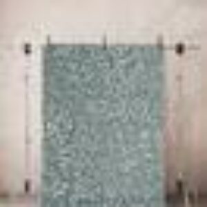 DALMA luggteppe 160x230 cm Green/white