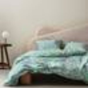 FIORI sengesett dobbeltseng Grønn/multi