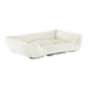 KELLY hundeseng/katteseng Naturhvit