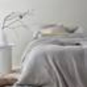 LILIA sengesett dobbeltseng - økologisk Grå