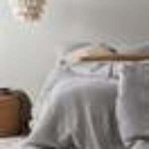 LILIA sengesett enkeltseng - økologisk Grå