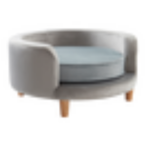 LONDON hundeseng/katteseng Lys grå