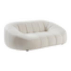 LOUIE hundeseng/katteseng Lys beige