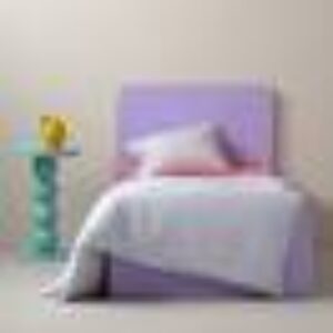 LOUSA dynetrekk - økologisk Rosa/blå