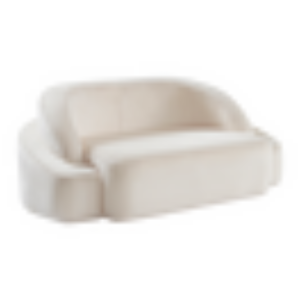 MAC hundeseng/katteseng Eliseouter: champagne color leather /inside: offwhite color velvet