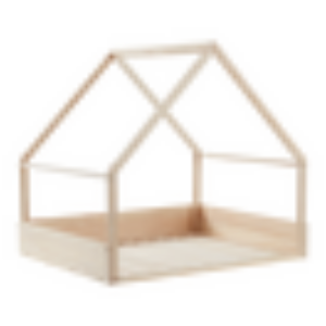 MAISON hundeseng/katteseng Natur