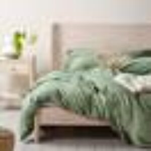 NEZZIE sengesett dobbeltseng Grønn