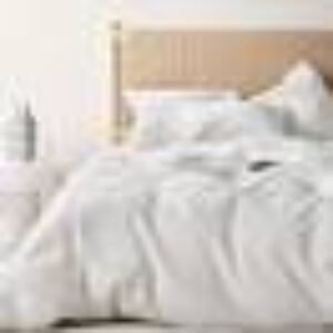 NEZZIE sengesett dobbeltseng Hvit