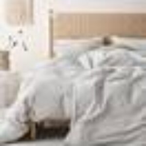 NEZZIE sengesett enkeltseng Lys grå