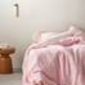 STICH sengesett dobbeltseng Bubbelgumsrosa