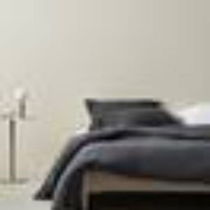 TOM sengesett dobbeltseng - økologisk Mørk føflekk grå