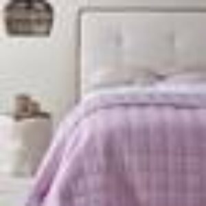 VANNA sengeteppe - dobbeltseng 260x260 cm Lilla