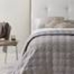 VANNA sengeteppe - enkeltseng 180x260 cm Grå