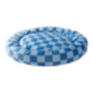 YOSHINI hundeseng/katteseng Lys blå/mørk blå